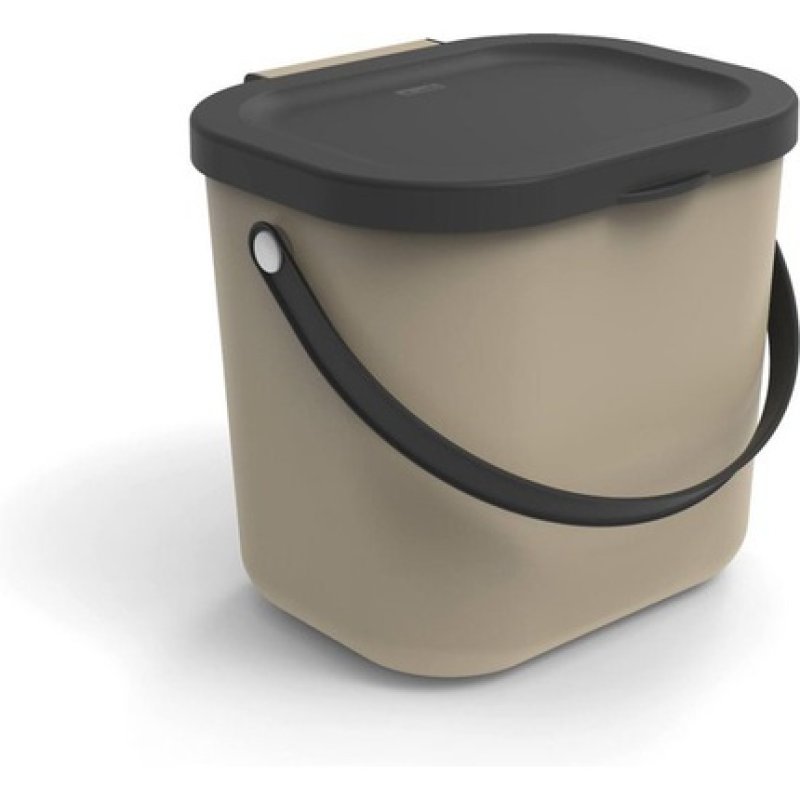 ROTHO Albula Cappuccino - waste sorting container - 6l