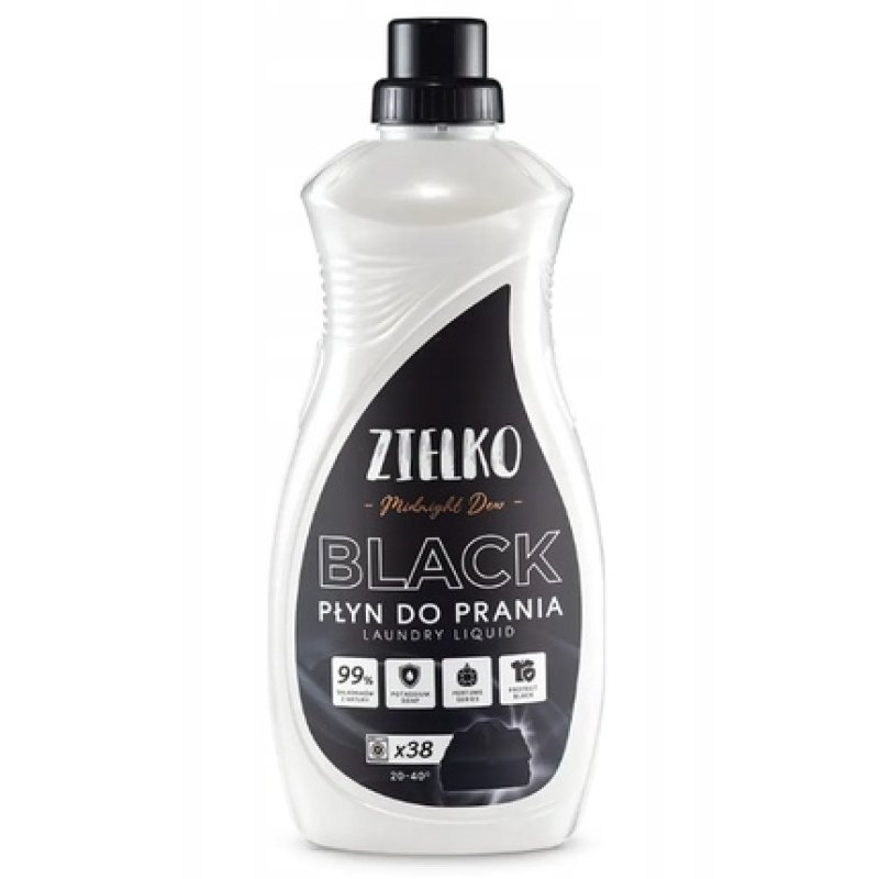 Zielko Midnight Dew Liquid Detergent For Black And Dark Fabrics, 1.52 Liters