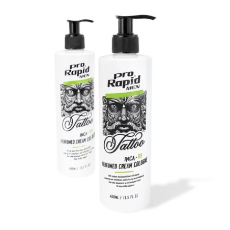 Pro Rapid Tattoo Series Inca 01 After Shave Perfumed Cream Cologne 400ml