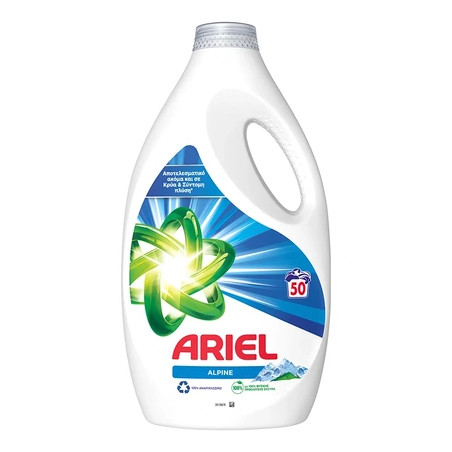 Ariel Alpine Liquid Laundry Detergent 50 Scoops