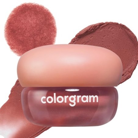 Colorgram Tintin Dory Blur Jam 04 Jujube Brick Pudding Pot Lip & Cheek Tint