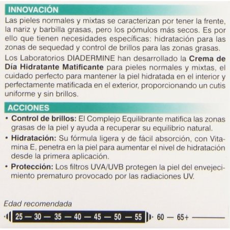 Diadermine Moisturizer for Normal-Combination Skin 50ml