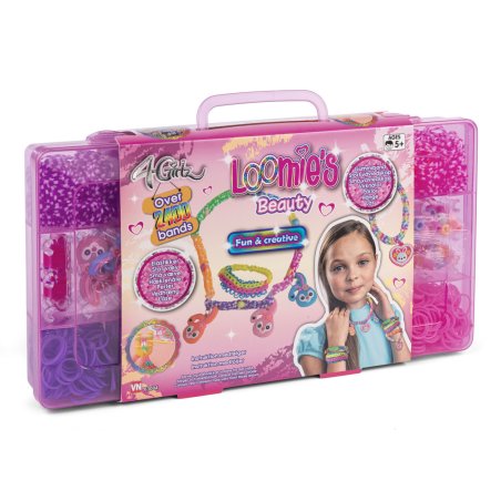 4-Girlz - Loomies Beauty Set - 2400 Loom Bands (63004)