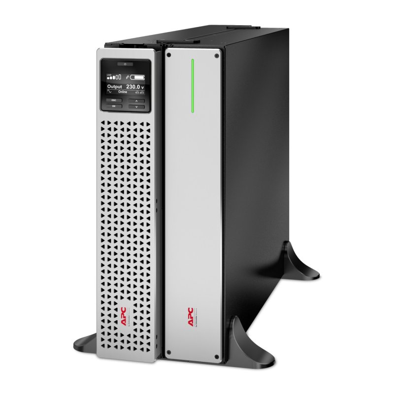 APC Smart-UPS On-Line, 2200VA, Lithium-ion, Rackmount 4U, 230V, 6x C13 2x C19 IEC outlets, SmartSlot, Extended long