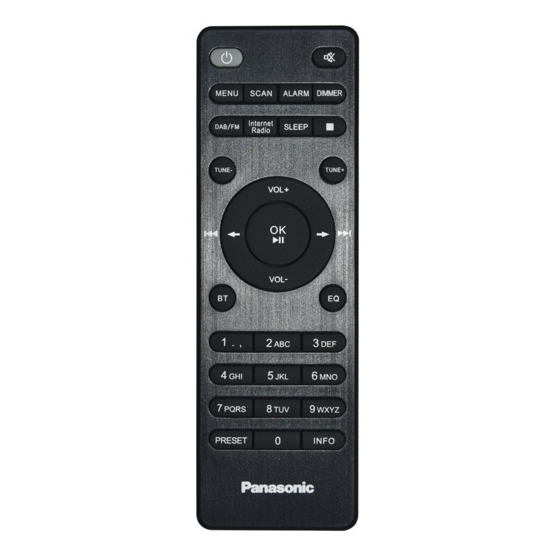 Panasonic RF-D40EG-K Radio portable Numérique Noir