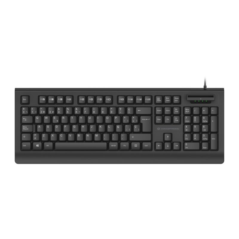 Conceptronic KAYNE01IT clavier Bureau USB QWERTY Italien Noir