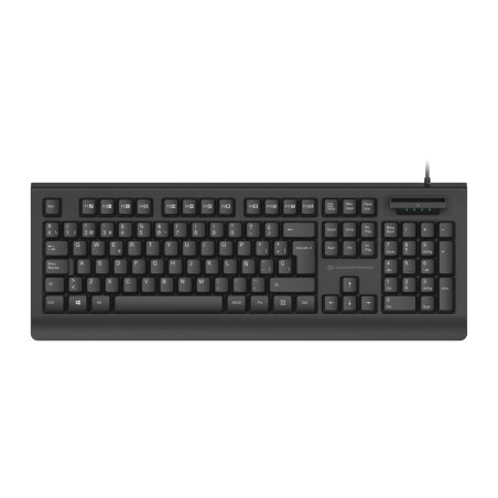 CONCEPTRONIC USB Tastatur Smart ID-Kartenleser Layout IT sw