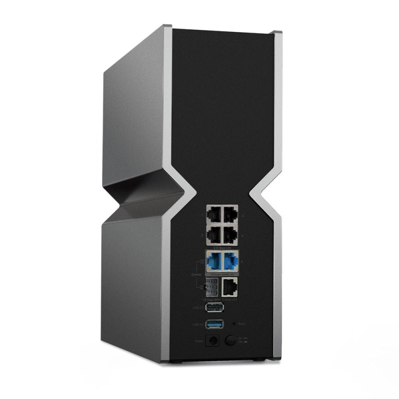 TP-Link Archer BE900 routeur sans fil Multi-Gigabit Ethernet Quad-band (2.4 GHz / 5 GHz-1 / 5 GHz-2 / 6 GHz) Noir, Gris