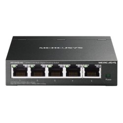 Mercusys MS105GS-M2 network switch Unmanaged Gigabit Ethernet (10/100/1000) Black