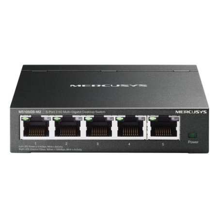 Mercusys MS105GS-M2 network switch Unmanaged Gigabit Ethernet (10/100/1000) Black