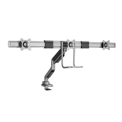 Equip 17"-27" Triple Monitor Desk Mount Bracket