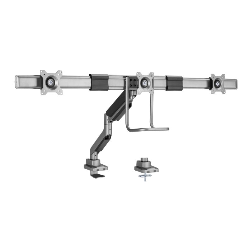 Equip 17"-27" Triple Monitor Desk Mount Bracket