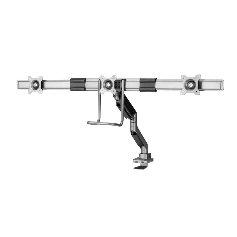 Equip 17"-27" Triple Monitor Desk Mount Bracket