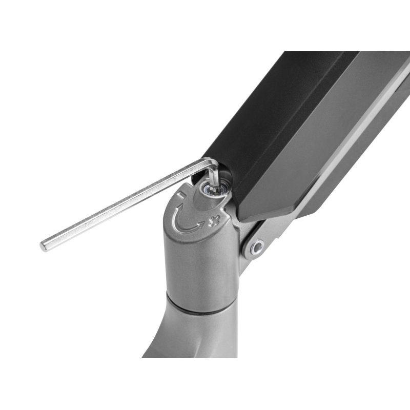 Equip Tischhalterung 17"-27"/3TFT 360° Gasfeder 6Kg silber lite Retail