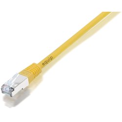 Equip Patchkabel Cat5e F/UTP 2xRJ45 2.00m gelb PVC Polybeutel