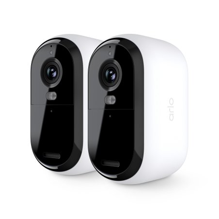 Arlo Essential 3 2K Sicherheitskamera Weiß 2er Set 4MP (2560x1440), WLAN, Akku, Indoor/Outdoor, Intelligente Erkennung