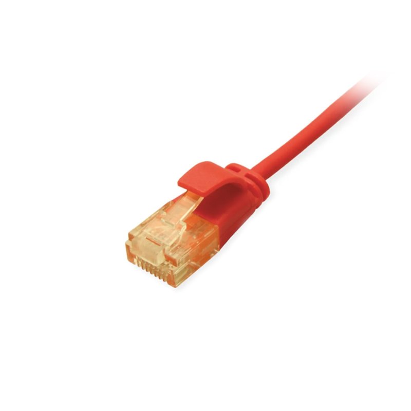 Equip Cat.6A U/UTP Slim Patch Cable, 1.5m, Red