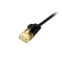Equip Cat.6A U/UTP Slim Patch Cable, 5.0m, Black