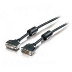 Equip 118972 câble DVI 1,8 m DVI-D Noir