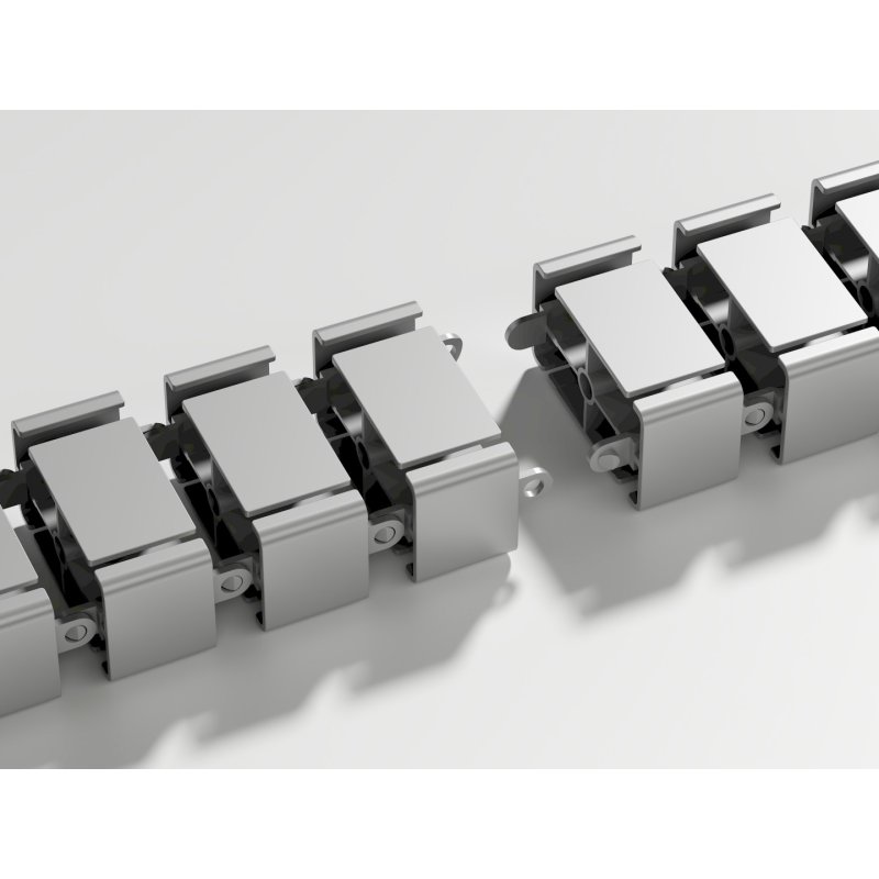 Equip Deluxe-Spiralkabelschlauch mit Untertischmontage grau lite Retail