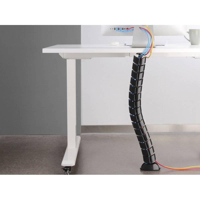 Equip 650861 range-câbles Bureau Manchon de câbles Noir 1 pièce(s)