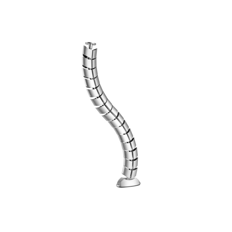 Equip Double-Channel Cable Management Spine, Silver