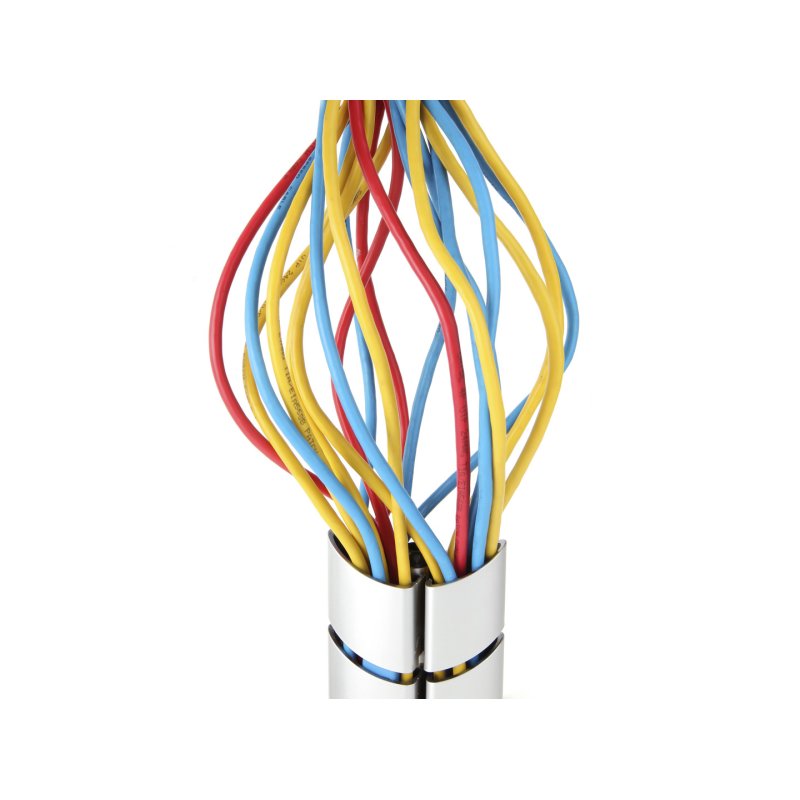 Equip 650862 range-câbles Bureau Manchon de câbles Argent 1 pièce(s)