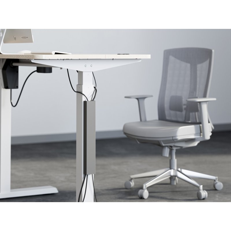 Equip 650864 range-câbles Bureau Plateau de câbles Gris