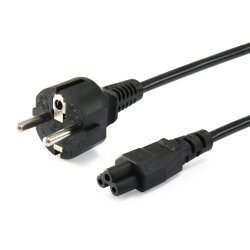 Equip High Quality Power Cord, C5 to Schuko, 1.8m