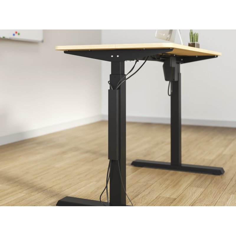 Equip 650865 range-câbles Bureau Plateau de câbles Noir