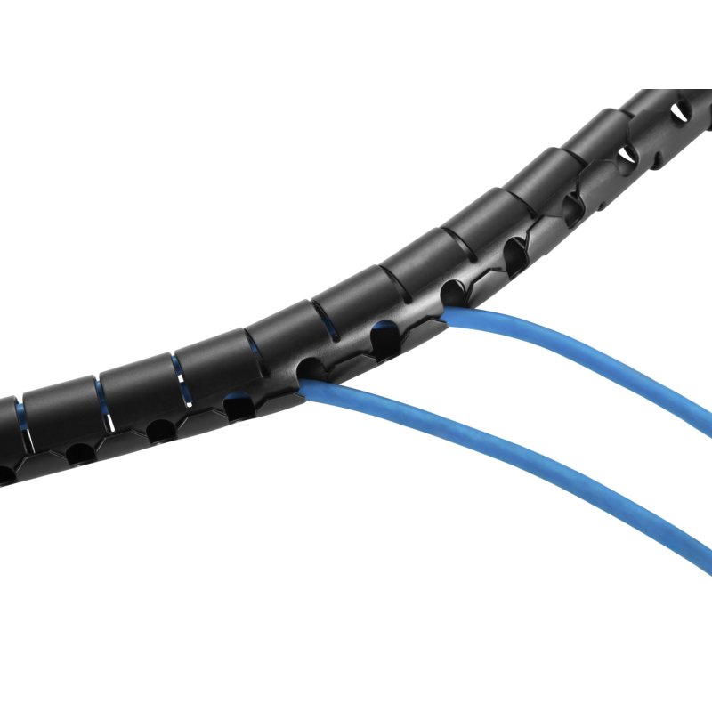 Equip 650868 range-câbles Bureau Manchon de câbles Noir