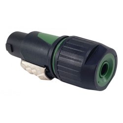 Equip 4-Pole speakON cable connector, Black