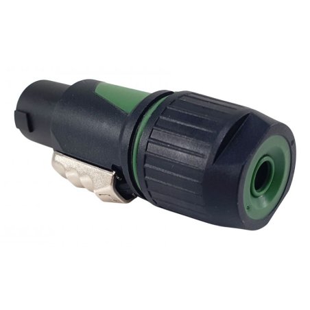 Equip 4-Pole speakON cable connector, Black