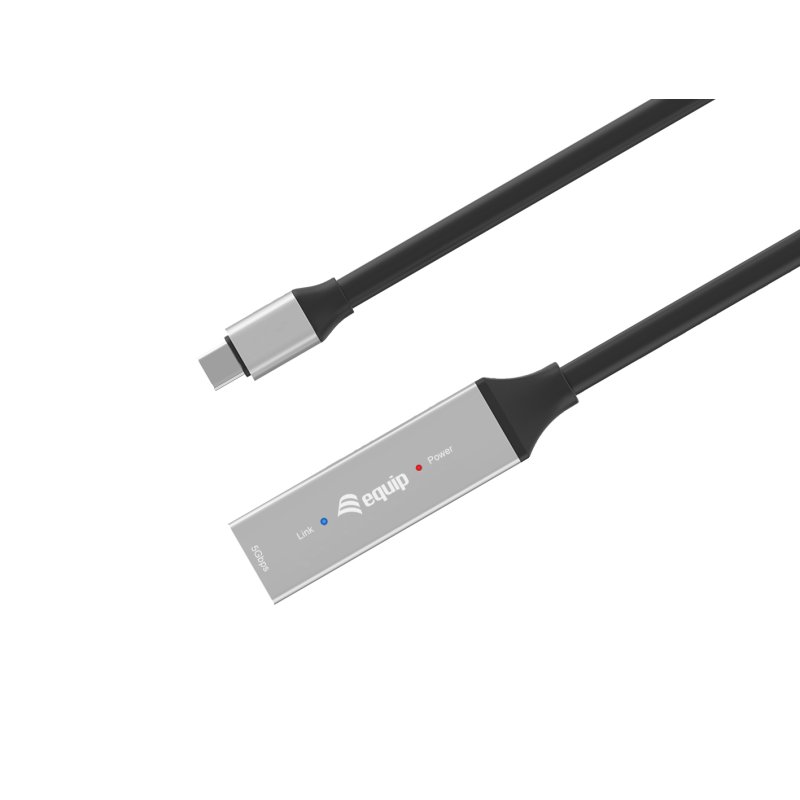 Equip 133358 câble USB USB 3.2 Gen 1 (3.1 Gen 1) 15 m USB C Noir