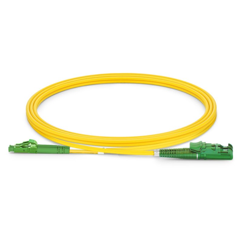 Equip Patchkabel E2000/APC-LC/APC 7.00m SM Duplex OS2 gelb