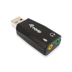 Equip 245320 station d'accueil USB Type-A Noir
