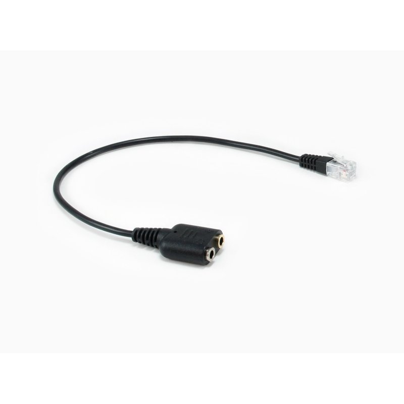 Equip RJ9 to 3.5mm Headset Audio Adapter