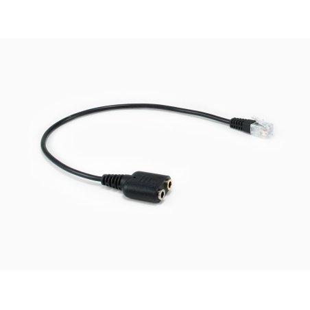 Equip RJ9 to 3.5mm Headset Audio Adapter
