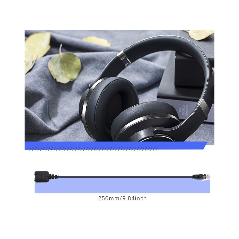 Equip 147944 câble audio 0,25 m RJ-9 2 x 3.5mm Noir