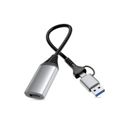 Equip 133498 adaptateur graphique USB 1920 x 1080 pixels Gris