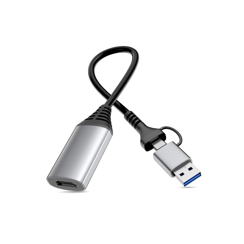 Equip 133498 adaptateur graphique USB 1920 x 1080 pixels Gris