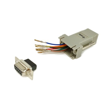 Equip Adapter DB9 Serial-RJ45 Bu/Bu 8Pin grau Polybeutel