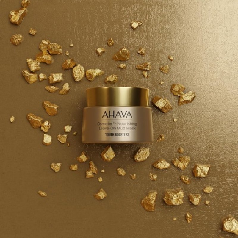 Ahava Osmoter Nourishing Leave-On Mud Mask 50ml Hydrating & Purifying Face