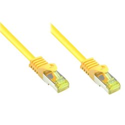Alcasa 8070R-003Y networking cable Yellow 0.25 m Cat7 S/FTP (S-STP)