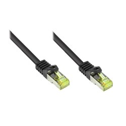 Alcasa Cat. 7 S/FTP 15m câble de réseau Noir Cat7 S/FTP (S-STP)