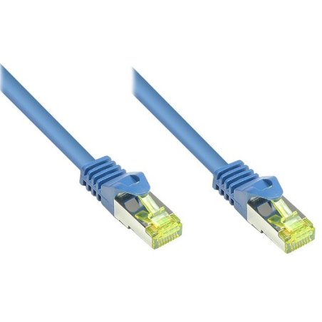 Alcasa 30m Cat. 7, S/FTP networking cable Blue Cat7 S/FTP (S-STP)