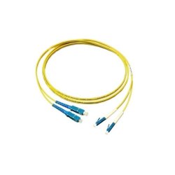Alcasa LC - SC 1m M/M câble InfiniBand et à fibres optiques Jaune