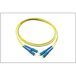 Alcasa LW-901SC InfiniBand/fibre optic cable 1 m 2x SC Blue, Yellow