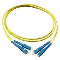 GoodConnections Patchkabel LWL Duplex OS2 (Singlemode, 9/125) SC/SC, LSZH, austauschbare Polarität, 3m,