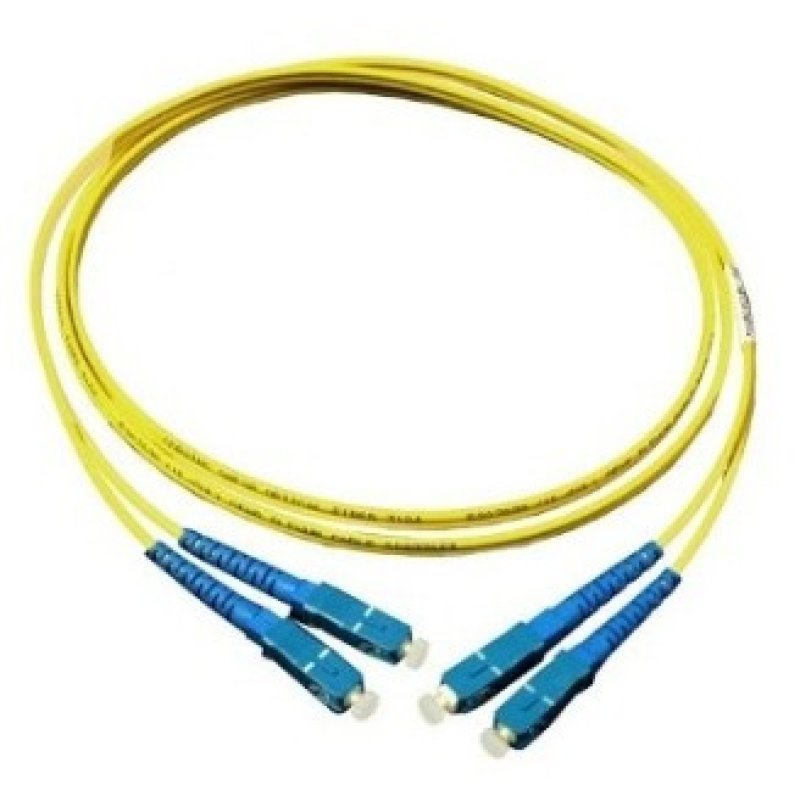 GoodConnections Patchkabel LWL Duplex OS2 (Singlemode, 9/125) SC/SC, LSZH, austauschbare Polarität, 10m,